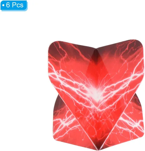 Vista 3 de PATIKIL Dart Flights - Piezas de repuesto de accesorios de dardos estándar para punta suave