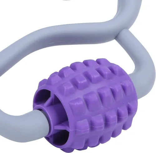 Vista 8 de Rodillo de masaje de espuma para fitness, 1 unidad, para yoga, fitness, relajación muscular, masajeador de brazo para piernas y deportes