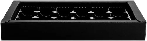 Vista 8 de Restaurantware Cajas rectangulares de chocolate de papel negro, paquete de 100