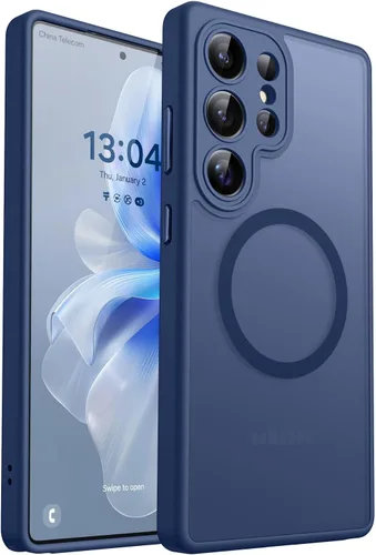 Vista 11 de CANSHN Funda diseñada para Samsung Galaxy A16-5G [protección completa de la cámara] [compatible con Magsafe] funda protectora trasera translúcida