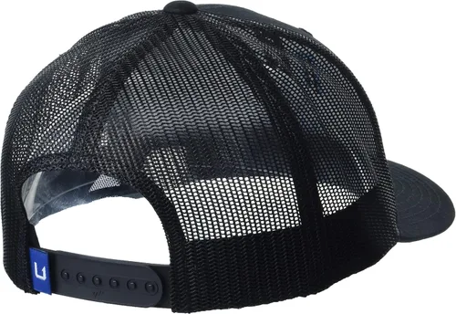 Vista 2 de HUK Mens Mesh Trucker Snapback Hat Anti-Glare Fishing Hat