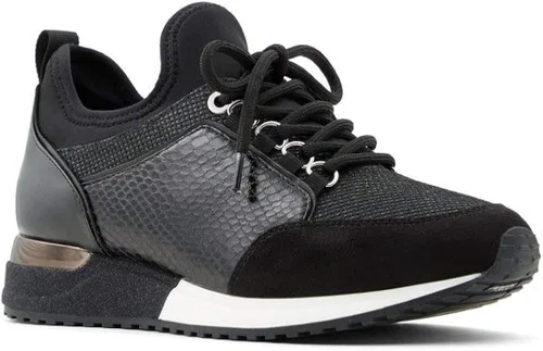 Vista 4 de ALDO Tenis de moda Courtwood con cordones para mujer
