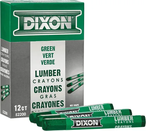 Vista 11 de Dixon Crayones de Madera, Negro Carbón, 12/Caja (49400)