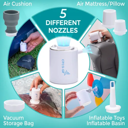 Vista 10 de Circa Air Portable Air Pump