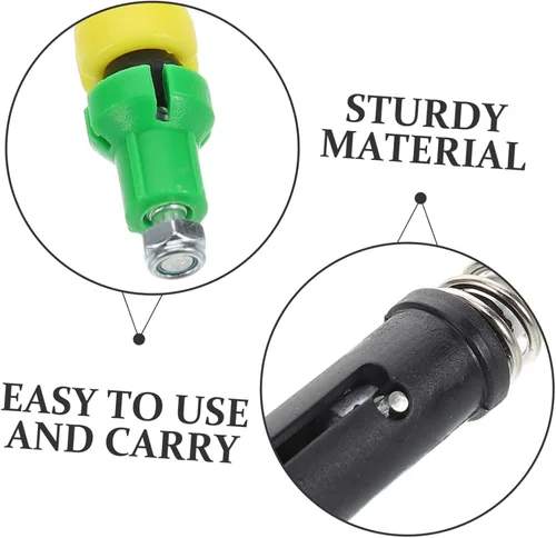 Vista 9 de Toddmomy Accesorios Accesorios para bastón de caminar al aire libre Accesorios Trekking Pole Fitting Cerradura interna para caminar poste