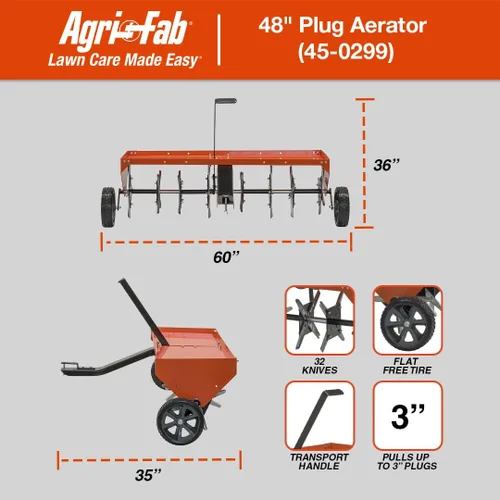 Vista 4 de Remolque aireador Agri-Fab 45 – 0299 de 48 pulgadas
