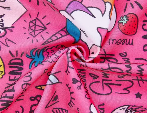Vista 4 de Trajes de baño de una pieza para niñas, multicolor, para verano, playa, para niños de 2 a 10 años