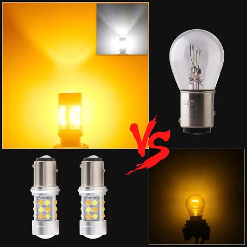 Vista 6 de 1157 BAY15D - Bombillas LED de señal de giro (2 unidades, luz de estacionamiento)