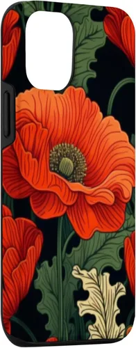 Vista 3 de Funda de flor de amapola para iPhone 15
