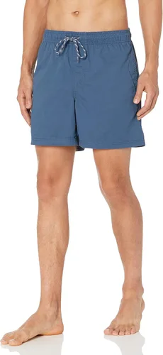 Vista 2 de Tienda Essentials Pantalón corto de paseo con cordón de entrepierna de 6 pulgadas para hombre