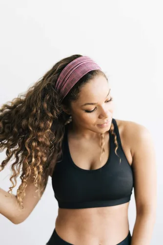 Vista 14 de Maven Thread 4" Wide Workout Headbands for Women – Non-Slip Sweatbands for Gym, Running & Yoga