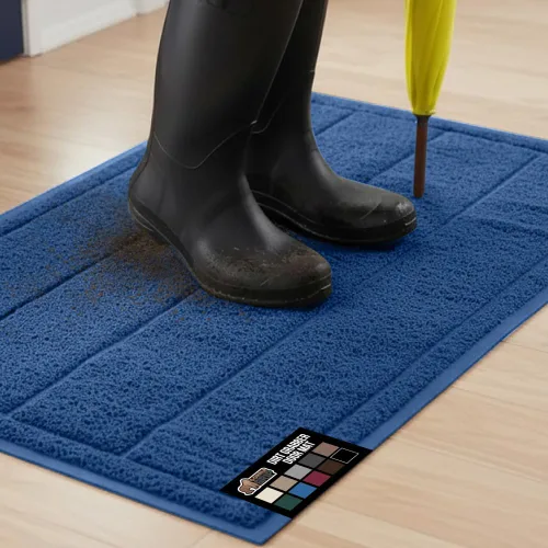 Vista 14 de GORILLA GRIP Dirt Grabber - Tapete de malla para puertas, de bajo perfil, resistente a manchas y decoloración, tiras de secado rápido resistentes