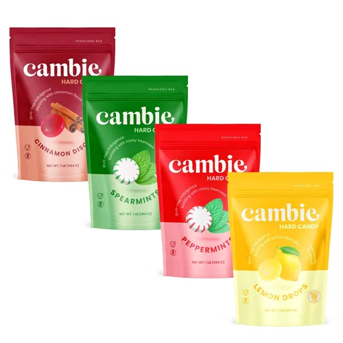 Vista 11 de Cambie Gomitas sin azúcar – 1 libra de caramelos sin azúcar envueltos individualmente, sabores de frutas surtidos, aptas para diabéticos, keto