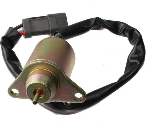 Vista 4 de HOLDWELL Solenoide de apagado de combustible de 12 V 129486-77952 41-6383 42-0100 1503ES-12S5SUC11S SA-4920 compatible con Yanmar 3TNE72 3TNA72