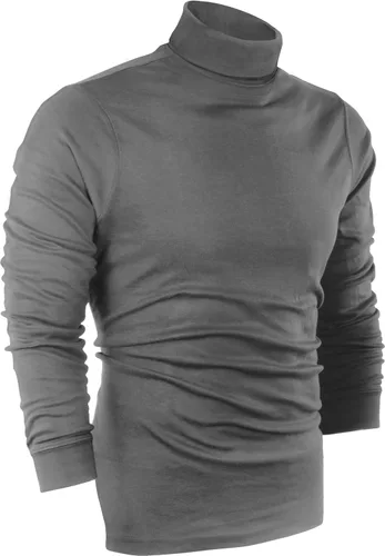 Vista 14 de Utopia Wear Turtleneck Men Slim Fit UPF 50+ Lightweight Pullover Sweater Long Sleeves Top