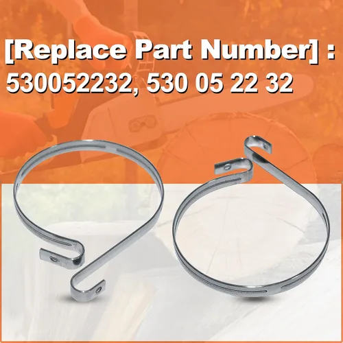 Vista 2 de Banda de freno de cadena 2 530052232 para Husqvarna 136 137 141 142 2036 2040 Motosierra EE. UU., Banda de frenoDataCaciques