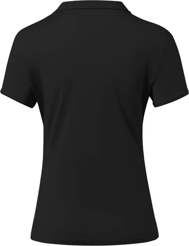 Vista 2 de Willit Camisetas de tenis para mujer, de secado rápido, de golf, de manga corta, con protección UPF 50+