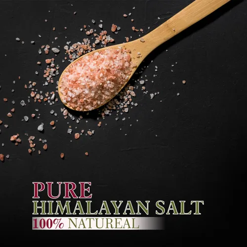 Vista 7 de Himalayan Chef Sal del Himalaya – Gruesa 5 libras – La sal rosa del Himalaya es rica en nutrientes y minerales para la salud – Cristal puro gourmet