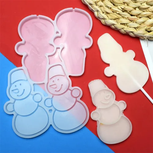 Vista 10 de mostsom Moldes de silicona para piruletas para pastel de pollitos para gelatina y dulces, moldes para tartas, formas variadas, decoración