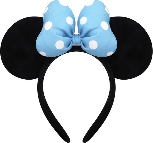 Vista 12 de ODOCARE Handmade Mouse Ears Headband for Women and Ladies, Polka Dot Bow Mini Ears Costume Accessories
