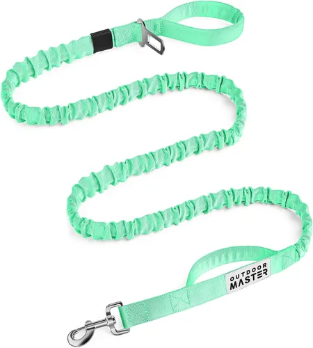 Vista 13 de Correa de cuerda elástica para perros Outdoormaster; para mayor seguridad y comodidad de su perro., M