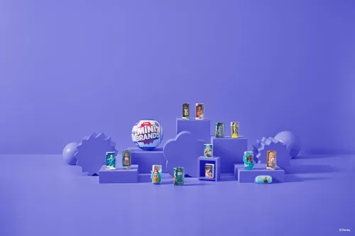 Vista 5 de Mini Brands Disney Store Serie 3 Cápsula de ZURU, Minis Temáticos Coleccionables con Sorpresa, Empaquetado Ciego