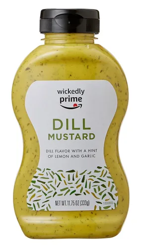 Vista 4 de Marca Amazon - Wickedly Prime Mostaza, alioli cremoso de ajo, 11.75 onzas (paquete de 1)