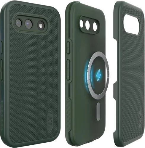 Vista 27 de TUDIA Funda protectora para Google Pixel 10a (2026) – [compatible con Magsafe] [MergeGrip] de doble capa delgada [grado militar] a prueba de golpes