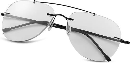 Vista 2 de Gafas de lectura fotocrómicas progresivas multifocales para computadora UV400, lentes de sol de transición, gafas de sol anti luz azul