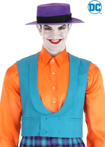 Vista 2 de Fun Costumes Batman 1989 - Chaleco Joker para hombre