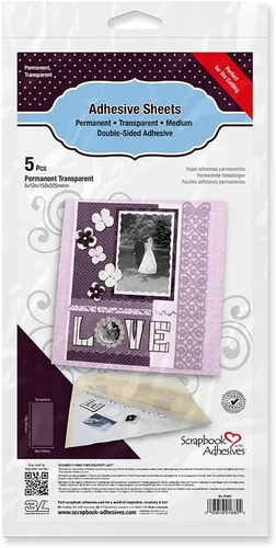Vista 6 de Hojas adhesivas Scrapbook Adhesives 3L, 4 x 6 pulgadas, paquete de 10