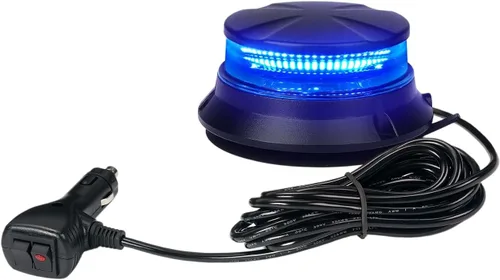 Vista 8 de Xprite Luz de Baliza LED Giratoria, Luces Estroboscópicas Súper Brillantes de 4.5 Pulgadas para Montacargas con Base Magnética para Camión