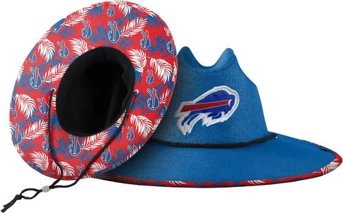 Vista 39 de FOCO - Sombrero de paja con logotipo de equipo universitario de NCAA y estampado floral para hombre