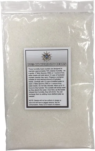 Vista 5 de Prestige Import Group Cuentas de humidificación de gel de cristal para humidores - Bolsa de 4 onzas