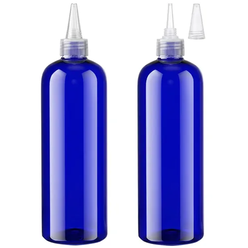 Vista 12 de Segbeauty Botellas de tinte para el cabello de 16.9 onzas, 2 botellas aplicadoras de color de cabello medidas recargables de 16.9 fl oz, botella