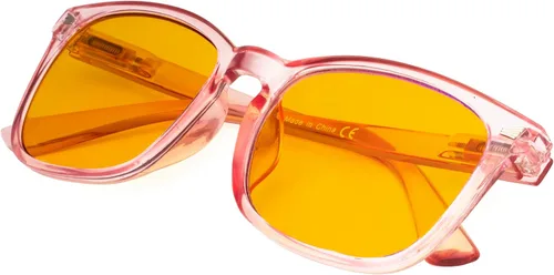 Vista 24 de Gafas de lectura cuadradas de gran tamaño con bloqueo de luz azul para mujeres y hombres