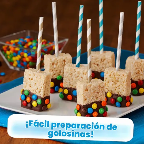 Vista 6 de Rice Krispies Treats Crispy Marshmallow Squares, caja de aperitivos para niños, barras de cereales, original (paquete de 108)