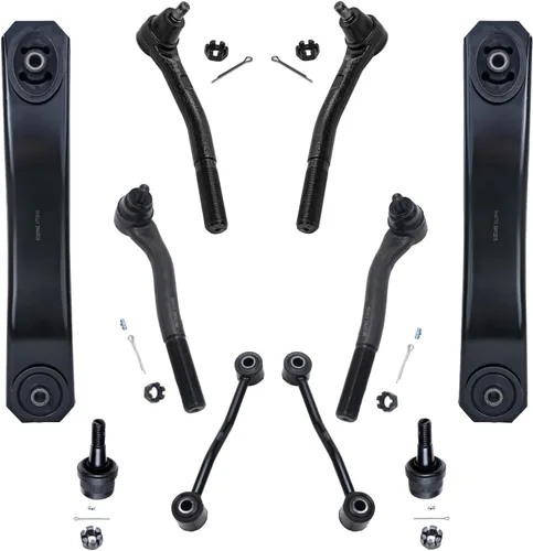 Vista 477 de Detroit Axle - Kit de suspensión frontal de 10 piezas para Dodge Avenger 2008-2014, Chrysler Sebring 2007-2010, 2 brazos de control inferiores, 2