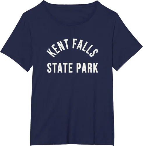 Vista 19 de Kent Falls State Park Connecticut Arch CT Camiseta, Azul