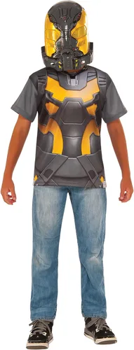 Vista 2 de Rubies Yellow Jacket Deluxe T-Shirt Child Costume