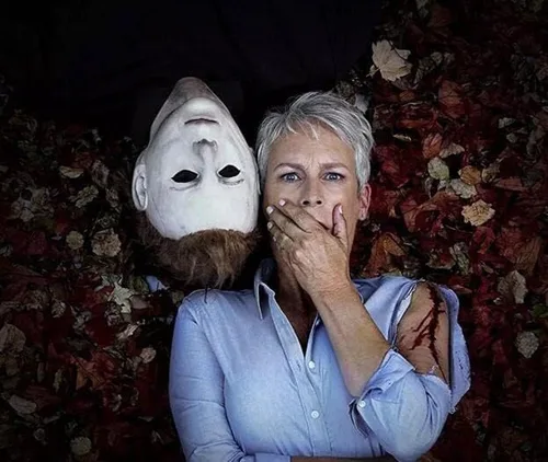 Vista 8 de Halloween Original Michael Myers Mask Masquerade Dressing Up Cosplay Masquerade Costume For Party