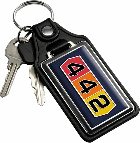 Vista 15 de Brotherhood Car Key Chain for Cutlass - Classic Models Keychain for Men and Women Gift Key Ring