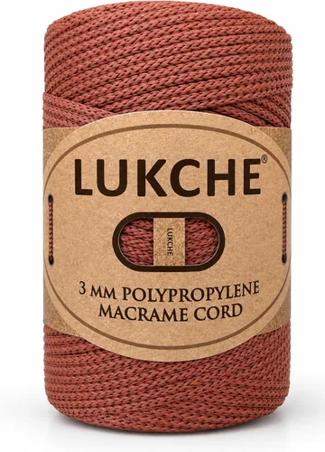 Vista 46 de Cuerda de macramé premium de poliéster de 3 mm (134.44 metros), (250 g) 100% cuerda de macramé de polipropileno, hilo de crochet de macramé colorido