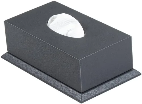 Vista 5 de Juego de organizador de escritorio de cuero regenerado, tapete de escritorio ejecutivo de 12 piezas, placa de nombre, bolígrafos, posavasos