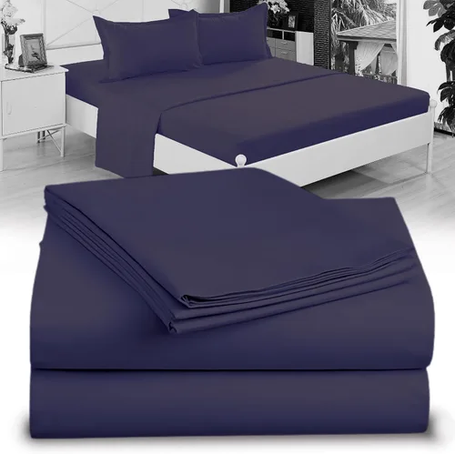 Vista 30 de Juego de Sábanas Twin - Sábanas de Cama Twin de Microfibra Ultra-Suave 1800 - Doble Cepillado - Bolsillos Profundos - Ajuste Fácil - Sin Arrugas Gris