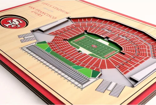 Vista 3 de YouTheFan NFL - Pantalla de escritorio unisex 3D StadiumViews