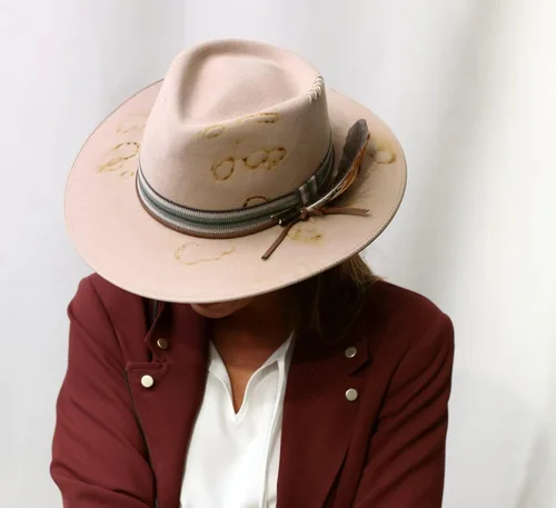 Vista 3 de Stetson Cheyenne - Sombrero de fieltro de lana de ala ancha