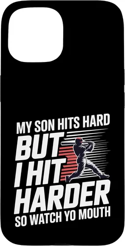 Vista 6 de My Son Hits Hard But I Hit Harder So Watch Yo Mouth - Case for iPhone 17