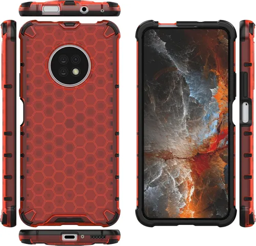 Vista 315 de Funda para Honor Magic3 5G, funda para Honor Magic3 5G Case 2 en 1 Funda para teléfono Negro