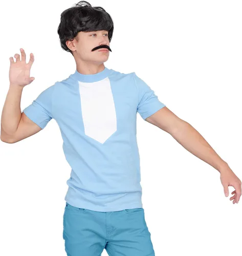 Vista 4 de Disfraz de Halloween para adultos, camisa de tío Rico de Kip